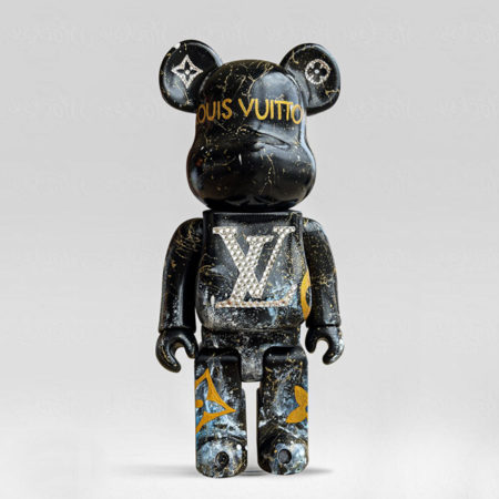 BEARBRICK KAWS LOUIS VUITTON CASE